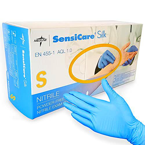 SensiCare Silk. Caja 200 unidades Guantes de NITRILO desechables adulto