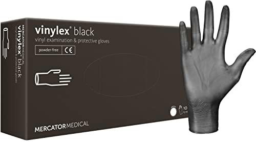 &lt;b&gt;Guantes de vinilo VINYLEX BLACK, Tamaño: XL - 100 unidades