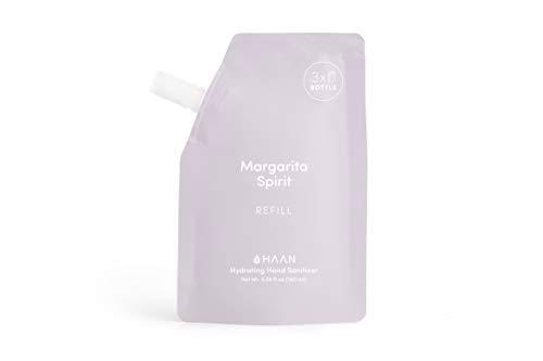 HAAN Desinfectante de Manos | BOLSA DE RECARGA para Dispensador HAAN | 100 ml | Desinfectante Hidratante con Aloe Vera | Antiséptico | MARGARITA SPIRIT