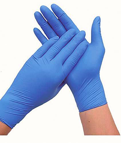 Vigor Guantes vitriles azules desechables 100 unidades talla XL