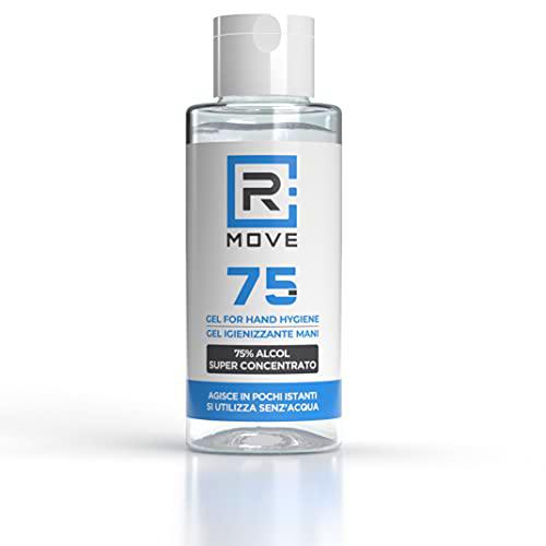 RMOVE Gel desinfectante manos 75% Alcohol Gel manos perfumado con glicerina que ayuda a hidratar la piel