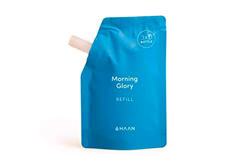 HAAN Desinfectante de Manos | BOLSA DE RECARGA para Dispensador HAAN | 100 ml | Desinfectante Hidratante con Aloe Vera | Antiséptico | Aroma Morning Glory