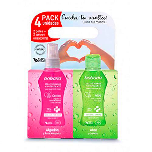 BABARIA CUERPO GEL HIGIENIZANTE PACK 400ML