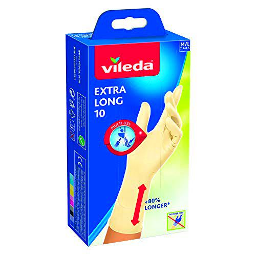 Vileda Multi Protect - Guantes desechables, talla M/L