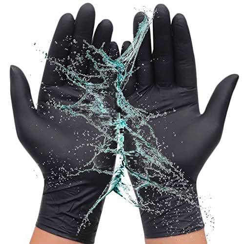 FIXH 100 guantes desechables L, guantes de látex, desechables