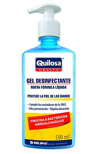 Quilosa Health Gel Desinfectante Hidroalcohólico 500 ml