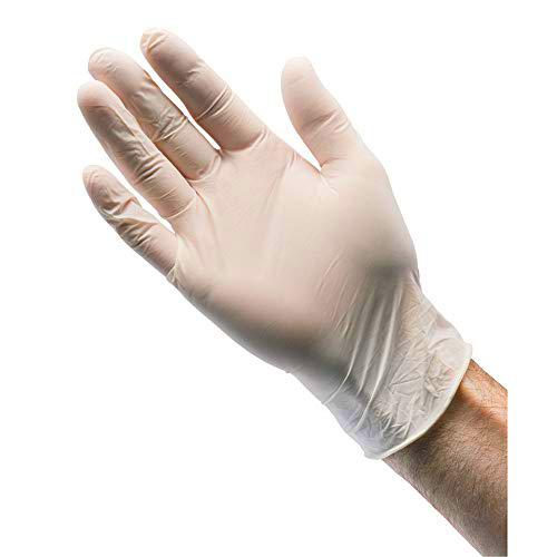 Draper - IF-NUM6 - Guantes de latex, Caja de 100