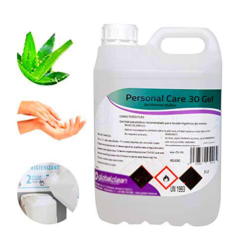 Personal Care Garrafa 5 Litros Gel Hidroalcoholico Para Manos 70% Alcohol Formato Ahorro 5000Ml. 5000 ml