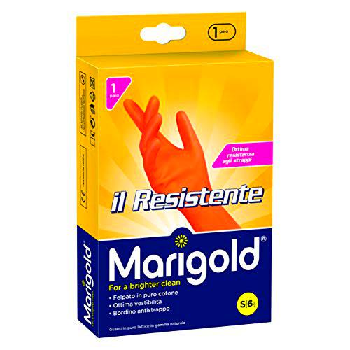 MARIGOLD Il Resistente Household Gloves Naranja Algodón