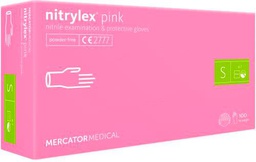 Nitrylex® Rosa. Guantes de nitrilo para examen y protección