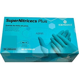 ICEMEDICS - Super Nitricecs Plus Guantes Nitrilo Super Nitricecs PLUS