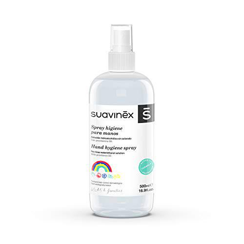 Suavinex, Spray Para Manos. Para Niños y Familia. Solución hidroalcohólica