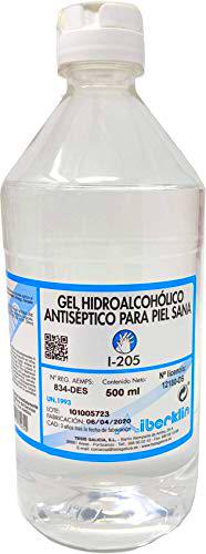 Gel Desinfectante de Manos Hidroalcohólico sin Aclarado