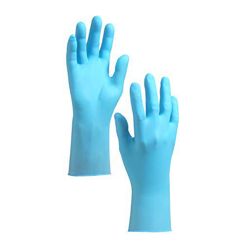 Kleenguard G10 Guantes de Nitrilo Azul - X-Grande (código 57374) 100 guantes ambidiestros de 24 cm azules por caja (paquete con 10 cajas)