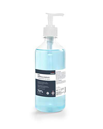 LACOR 91515-Gel, 0'5 L, Hidroalcohol, Blanco, Gel hidroalcohólico de Manos