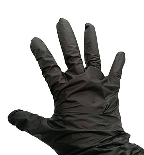 Guantes negros TPE desechables