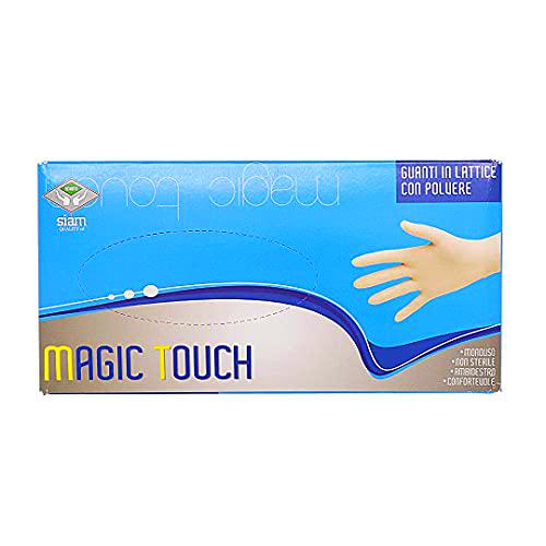 Guantes de Látex Desechables Magic Touch, con Polvo