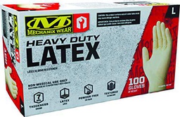 Mechanix Wear D04-00-010-100 Disposable Latex Gloves