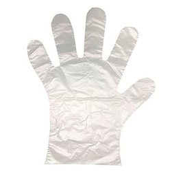 BSSTORE Guantes Desechables De Polietileno 100 Piezas De Uso Alimentario