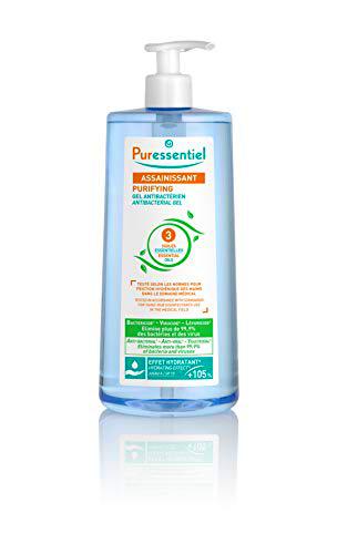 Puressentiel - Ambientador - Gel Antibacteriano con 3 aceites esenciales