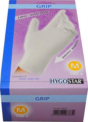 'Franz Mensch 2675 de látex Guante&quot;Grip hygo Star, M