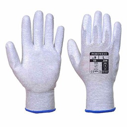 Portwest va199g7rxl expendedoras antiestático sintética Palm guantes