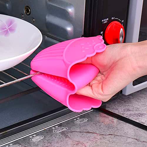 Guantes de cocina resistentes al calor de grado alimenticio de silicona para horno