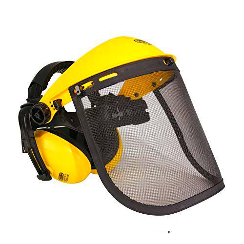 Oregon - Careta protectora con visor y auriculares