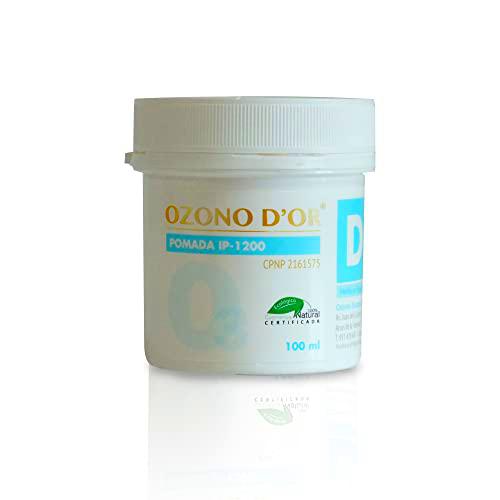 OZONO D'OR - Pomada Desinfectante, Cicatrizante y Regeneradora 100% Natural ECO con Ozono IP-1200 Para Piel Atópica