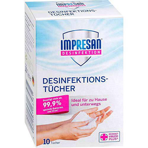 IMPRESAN Toallitas desinfectantes (50 g)