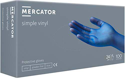 Mercator Guantes de vinilo SIMPLE Vinyl, sin polvo