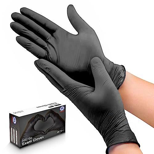 Guantes desechables de nitrilo IEA Medical, talla M