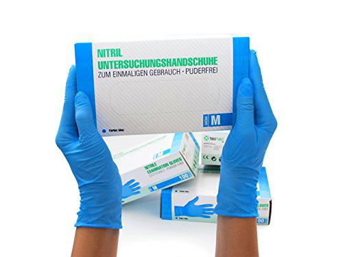 SF Medical Products GmbH Guantes de nitrilo Caja de 100 piezas (M