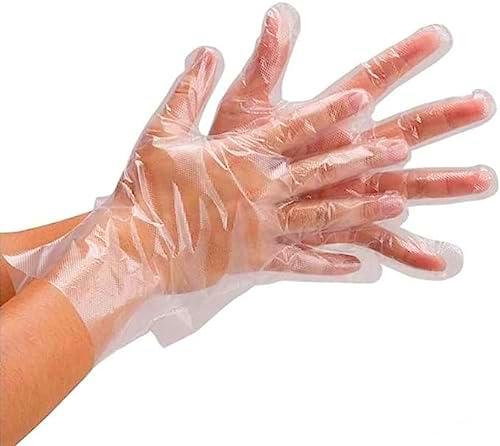 DID 100 guantes desechables (50 pares) de limpieza y preparación de alimentos