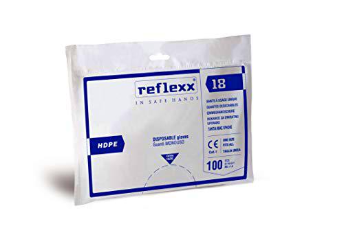 Reflexx R18 guantes de polietileno de alta densidad (HDPE)