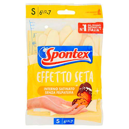 Spontex - Guantes sedosos, de Seda Efecto sobre la Piel