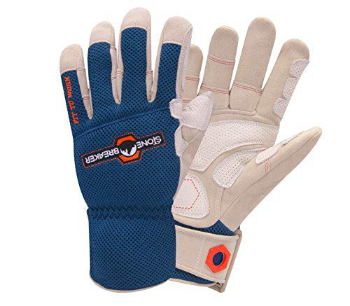 StoneBreaker Gloves Landscape Pro Extra Large Guantes, azul, XL