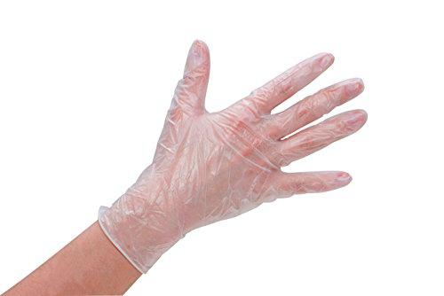 care&amp;serve 40400452 Vinyl Gloves Premium, 95 cm x 240 mm