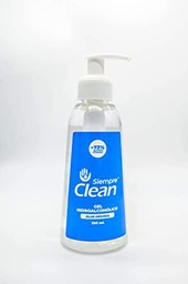 SiempreClean | Gel Hidroalcohólico con Dosificador | Gel Higienizante Suave con la Piel | 73% de Alcohol Etílico | Perfume Original, 250 ml