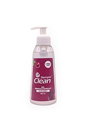 SiempreClean | Gel Hidroalcohólico con Dosificador | Gel Higienizante Suave con la Piel | 73% de Alcohol Etílico | Perfume Cereza, 250 ml