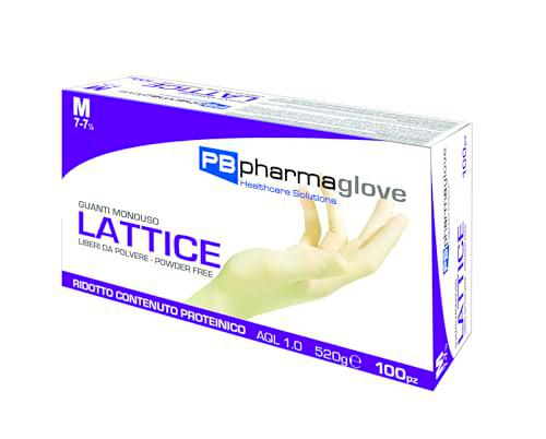 PBPharma - Guantes desechables de látex, protección multiusos para uso alimentario