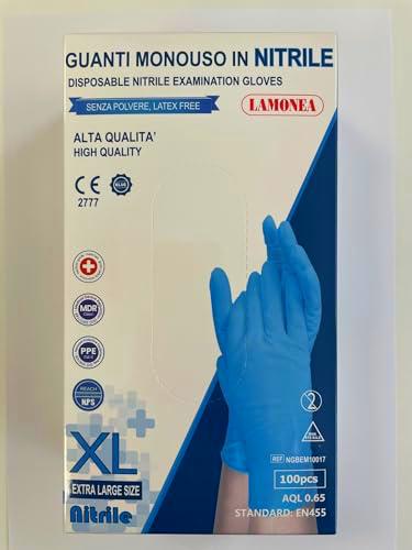 Lamonea Guantes desechables AQL 0,65, alta calidad (M)