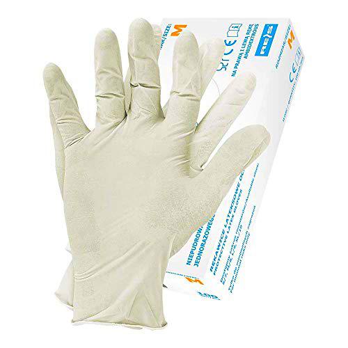 Reis Ralatex-Pf_L - Guantes de látex, talla grande