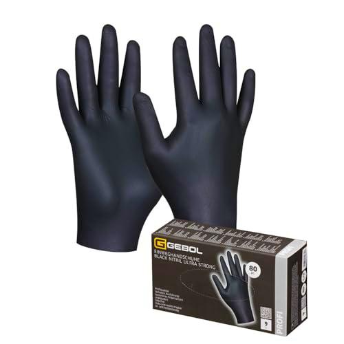 Gebol 709629 - Guantes Desechables de nitrilo (80 Unidades)