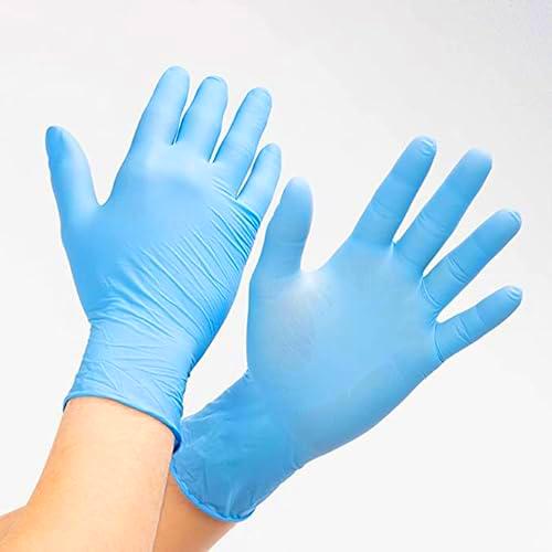 Areso Guantes Nitrilo 100 Unidades Guantes Desechables Guantes Limpieza Guantes Mecanico Guantes Tattoo Guantes De Laboratorio