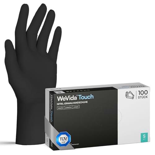 WeVida® Touch 100 guantes desechables M | perfectos como accesorios de tatuaje