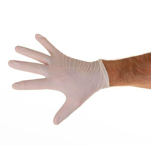 XARA - Guantes de Látex Natural Con Polvo - 5,5 Gr