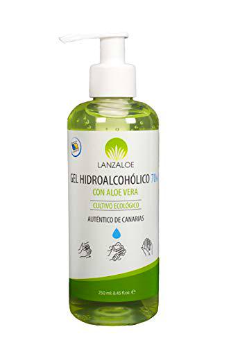 Lanzaloe Gel Hidroalcohólico con Aloe Vera 250 ml