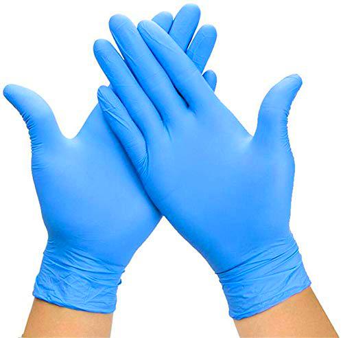 Guantes de nitrilo desechables, sin látex, sin polvo