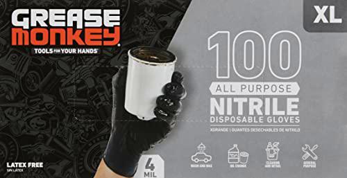 GREASE MONKEY '47 Disposable Nitrile All Purpose Gloves